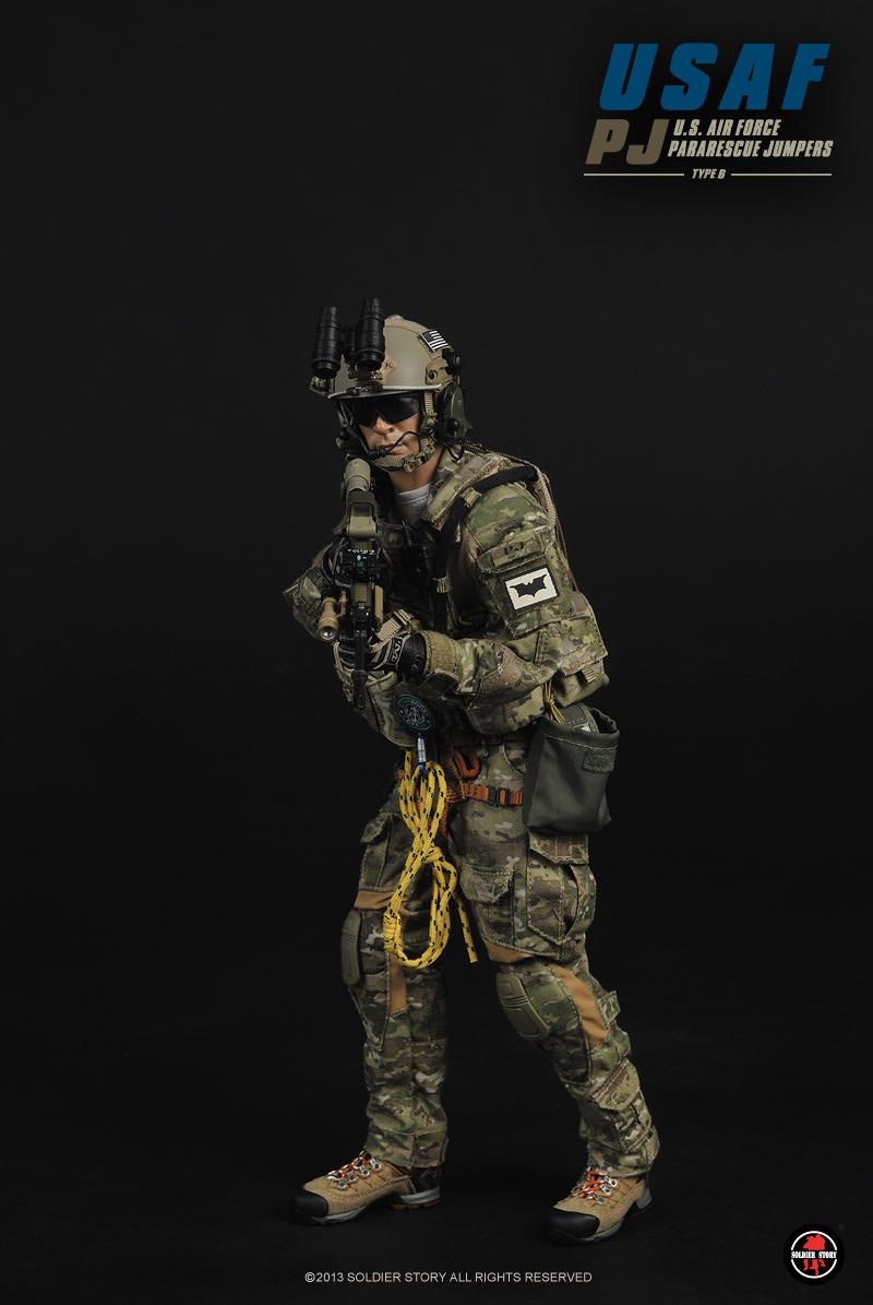 零元拍：Soldierstory绝版：1/6 美国空军USAF - PJ 【 B款 】 SS080B
