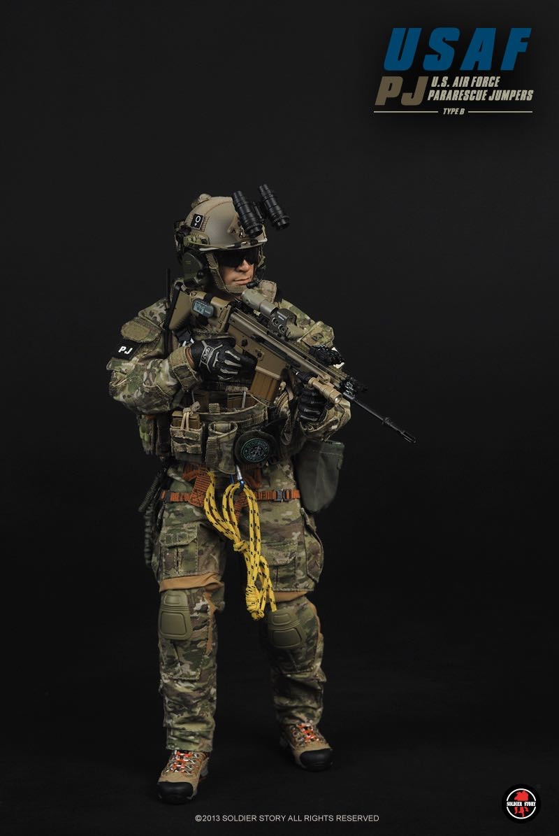 零元拍：Soldierstory绝版：1/6 美国空军USAF - PJ 【 B款 】 SS080B