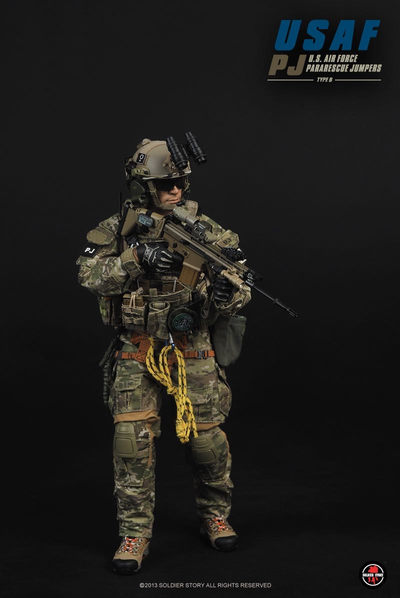 零元拍：Soldierstory绝版：1/6 美国空军USAF - PJ 【 B款 】 SS080B - 零元拍：Soldierstory绝版：1/6 美国空军USAF - PJ 【 B款 】 SS080B