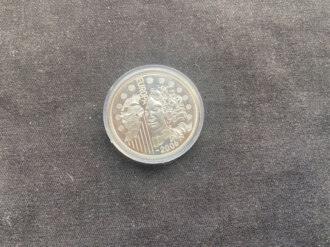 【币观天下】第142期钱币拍卖 2006年法国演说家10欧元银币