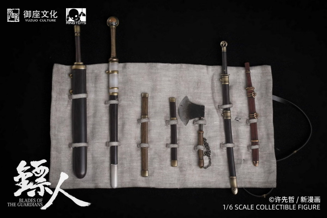 零元拍：RINGTOYS RT005：1/6《镖人》正版授权-刀马 豪华版，豪华版配置：刀马+坐骑黑星