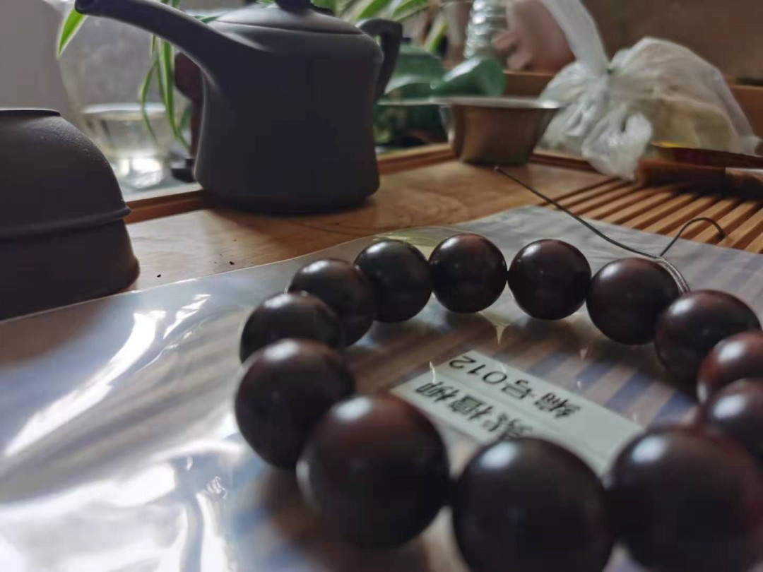 2021首场 1.8cm紫檀柳手串