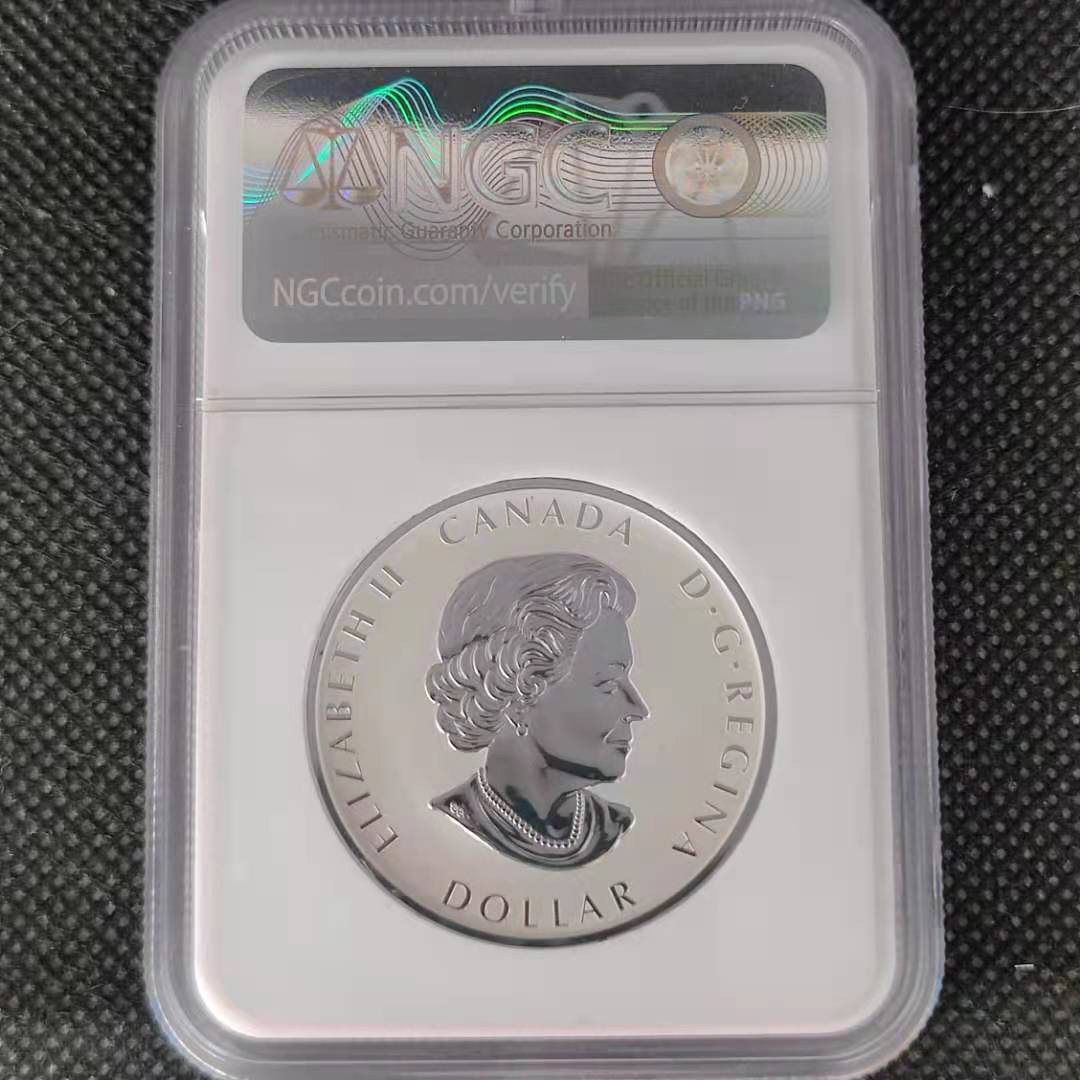 【随心拍&Getcoins】钱币拍卖第八十五期～ 加拿大2021年从海到海和平女神系列二高浮雕精制纪念银币