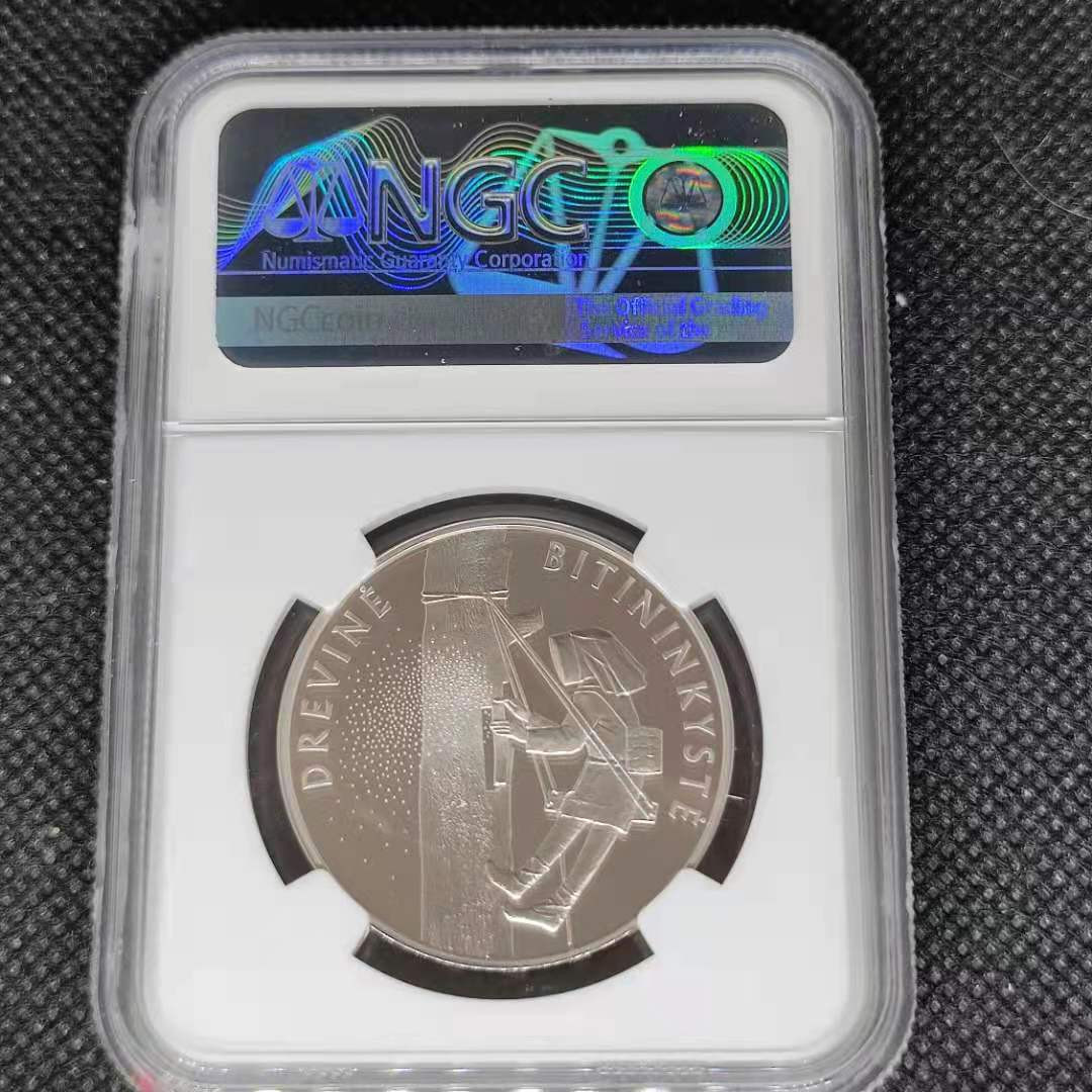 【随心拍&Getcoins】钱币拍卖第八十五期～ 立陶宛2020年树养蜂采蜜人彩色精制银币  首期蓝标NGC70
