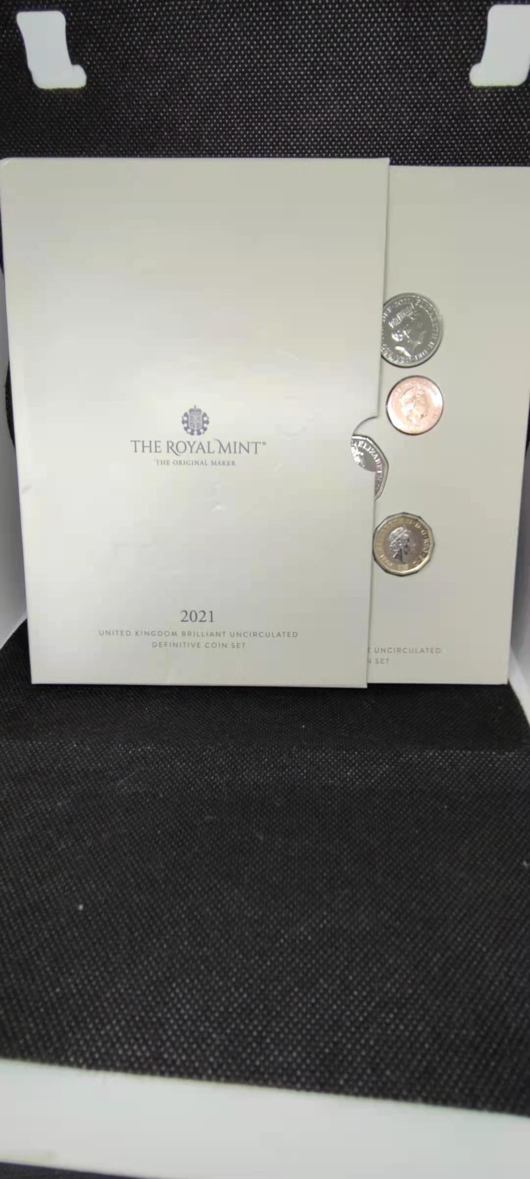 【随心拍&Getcoins】钱币拍卖第八十五期～ 2021年英国普制卡册8枚套装