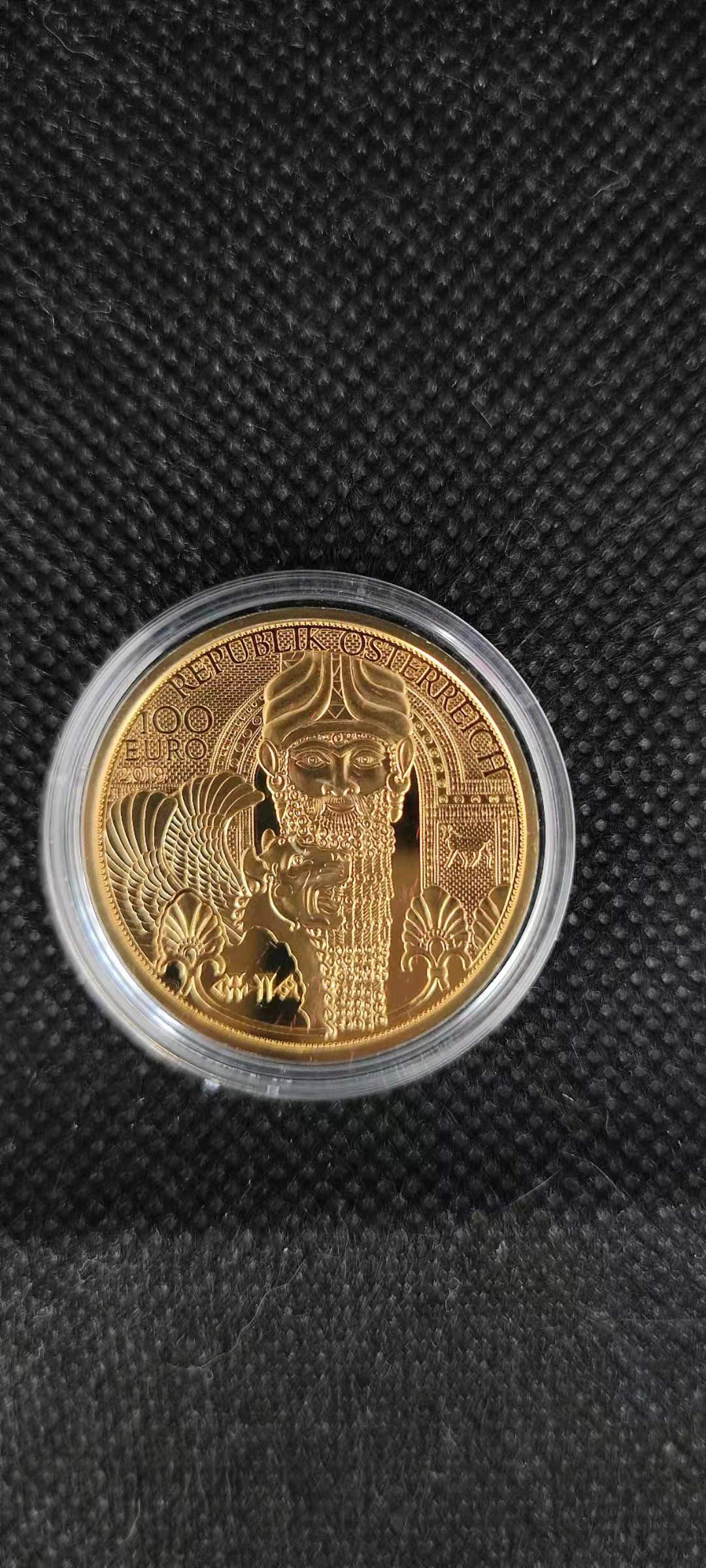 【随心拍&Getcoins】钱币拍卖第八十五期～ 获奖奥地利2019年黄金的魔力系列美索不达米亚 金币