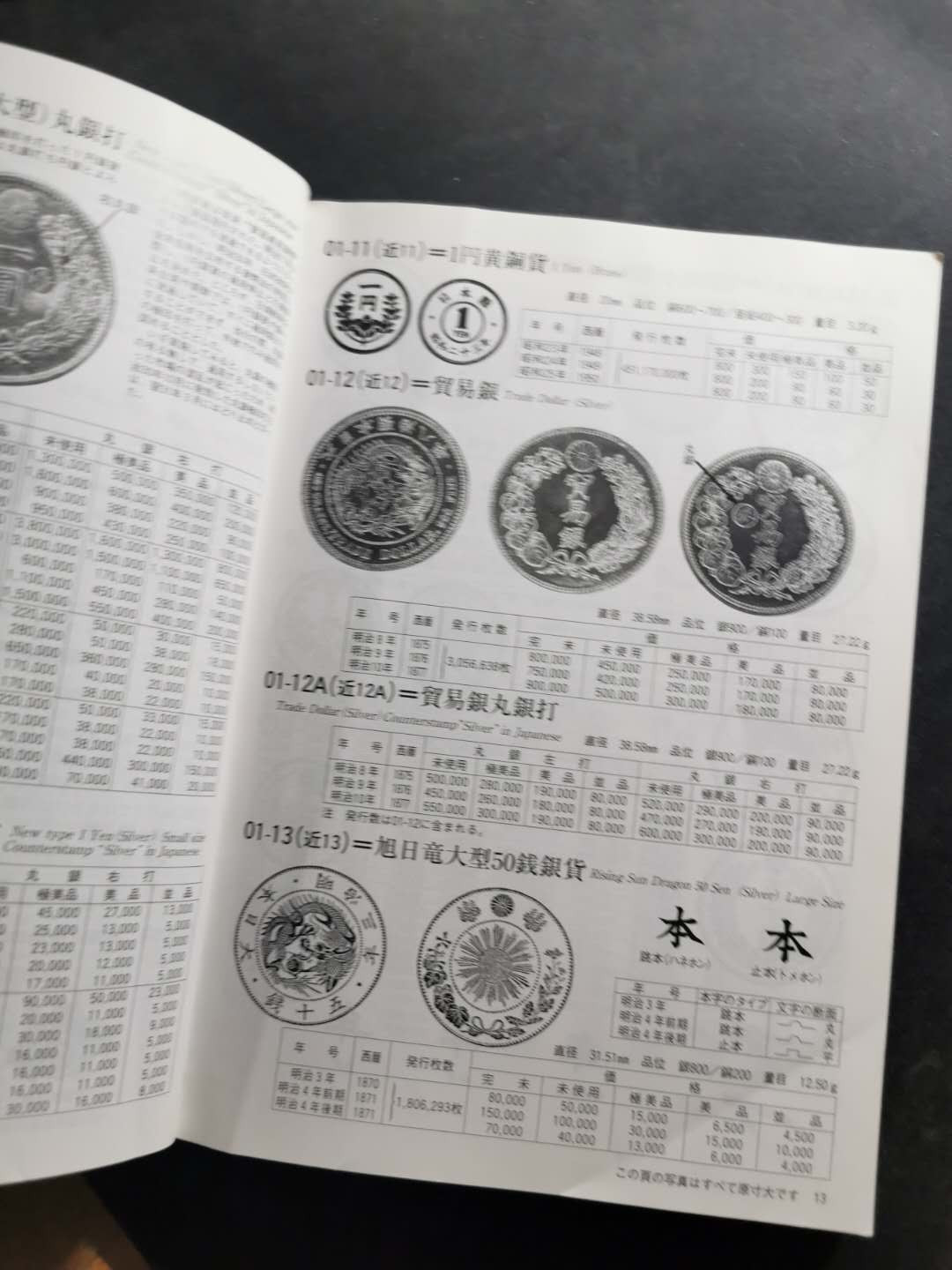 【鲸贝乐淘】千字文·第“治本于农，务资稼穑”号拍卖·两单包邮 【日本🇯🇵 ★工具书】2014年版，日文日本钱币工具书，9品，看图足够
