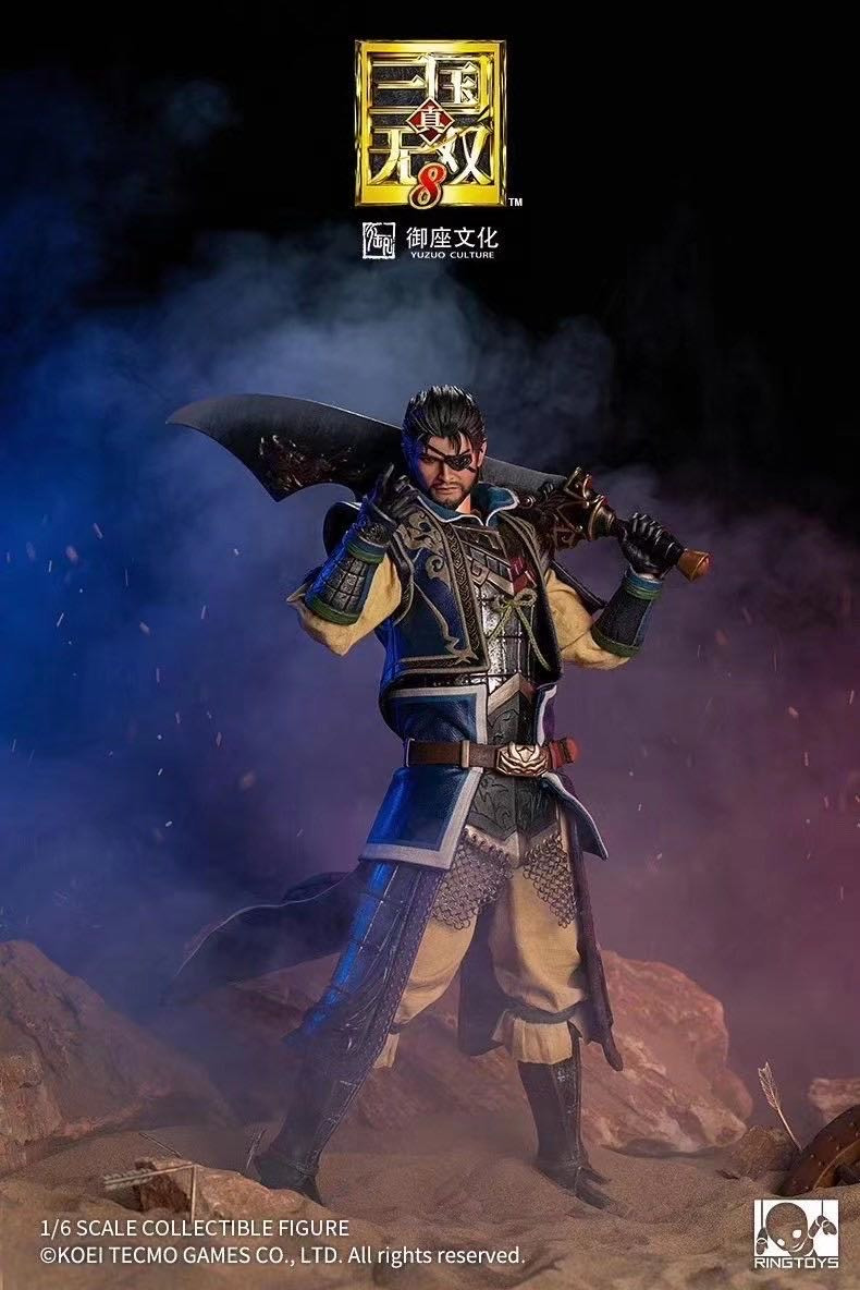 零元拍：RingToys pt007 1/6 真 三国无双 8 系列 夏侯惇 可动人偶