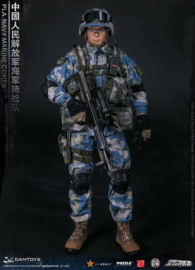 零元拍：DAMTOYS 78068 1/6 中国人民解放军海军陆战队 - 零元拍：DAMTOYS 78068 1/6 中国人民解放军海军陆战队