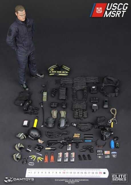 零元拍：DAMTOY 1/6 78016 美国海岸警卫队 海上安全快速反应部队 MSRT