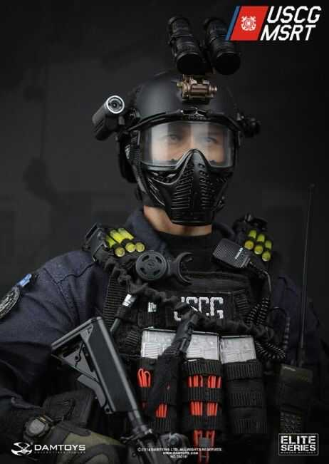 零元拍：DAMTOY 1/6 78016 美国海岸警卫队 海上安全快速反应部队 MSRT