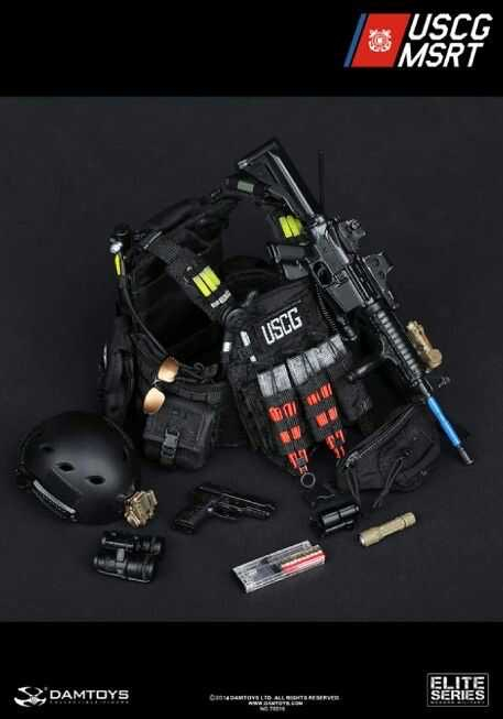 零元拍：DAMTOY 1/6 78016 美国海岸警卫队 海上安全快速反应部队 MSRT