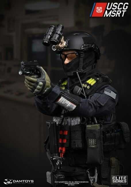 零元拍：DAMTOY 1/6 78016 美国海岸警卫队 海上安全快速反应部队 MSRT