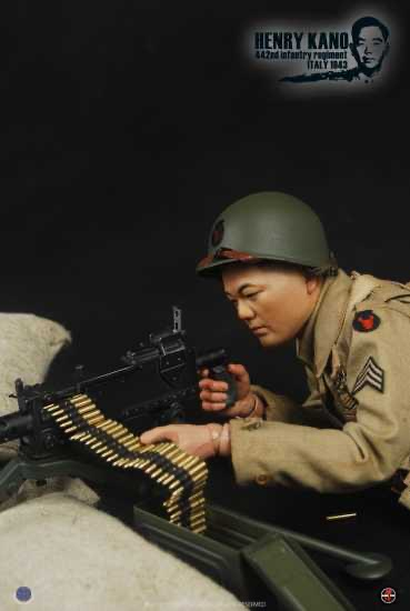 零元拍：Soldier Story SS059 1/6 绝版二战日裔美国陆军第442步兵团