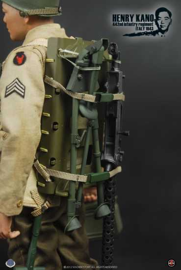 零元拍：Soldier Story SS059 1/6 绝版二战日裔美国陆军第442步兵团