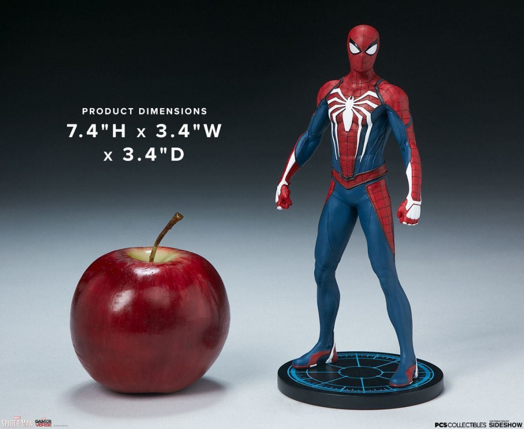零元拍：Sideshow × PCS：1/10 PS4游戏版《蜘蛛侠》- Spider-Man/蜘蛛侠（905761）