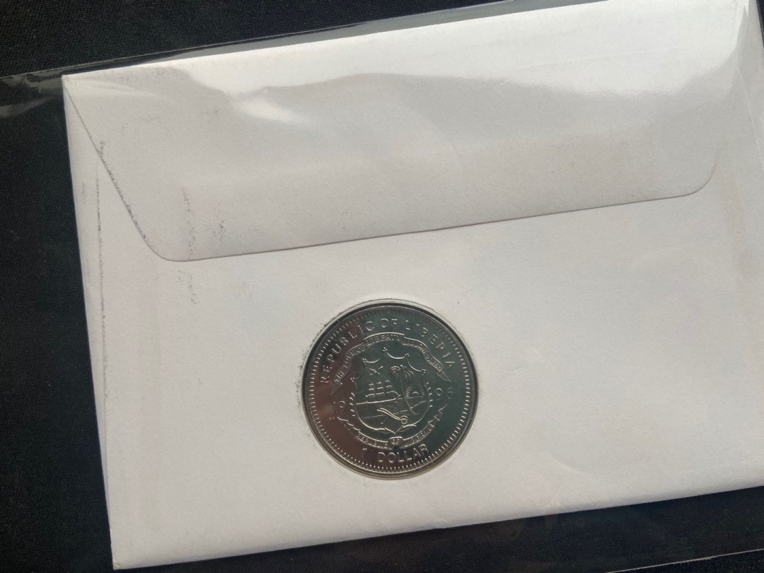 【币观天下】第143期钱币拍卖～ 【利比里亚】毛泽东邮币封～