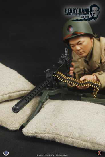 零元拍：Soldier Story SS059 1/6 绝版二战日裔美国陆军第442步兵团