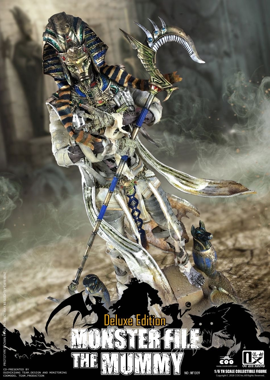 零元拍：COOMODEL X 偶之相 1/6 怪物档案系列-木乃伊 可动人偶 MF009 豪华版