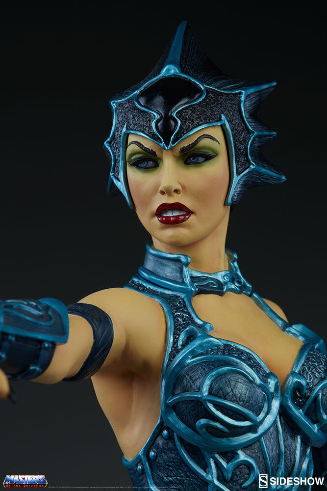 零元拍：Sideshow 21.5寸 1/5《宇宙巨人希曼》- 女巫/Evil-Lyn 全身像EX版2004613