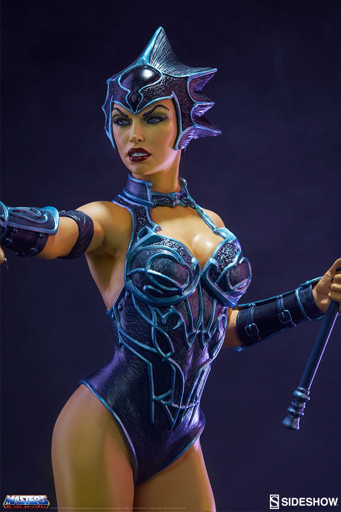 零元拍：Sideshow 21.5寸 1/5《宇宙巨人希曼》- 女巫/Evil-Lyn 全身像EX版2004613