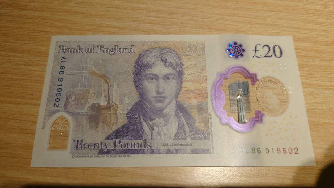 更新完毕【囧羊收藏】精选微拍第20期暨2021年第11期 世界精选货币 2020年英国G序列20镑 全新绝品无47尾号502