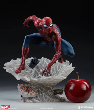 零元拍：Sideshow 200508 12寸 Mark Brooks Spider-Man 蜘蛛侠雕像 - 零元拍：Sideshow 200508 12寸 Mark Brooks Spider-Man 蜘蛛侠雕像