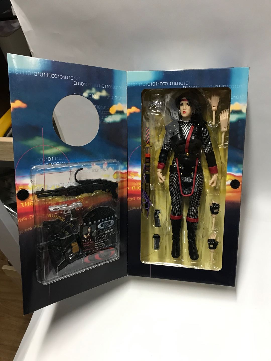 零元拍：BBI 绝版 1/6 CG CYGIRL六款一套，超牛藏品，品相完美