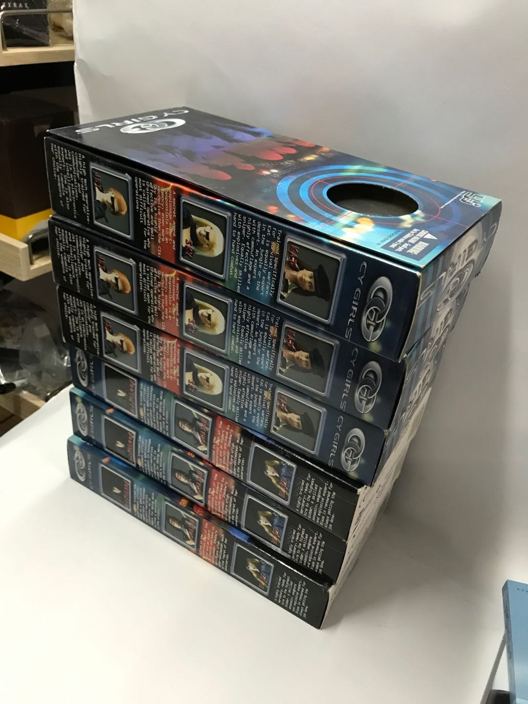 零元拍：BBI 绝版 1/6 CG CYGIRL六款一套，超牛藏品，品相完美