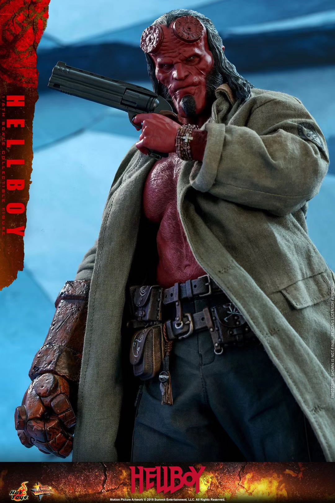 零元拍：HotToys：1/6 MMS527 地狱男爵 血皇后崛起 2019 Hellboy