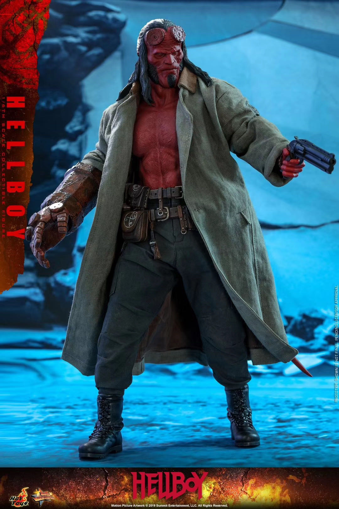 零元拍：HotToys：1/6 MMS527 地狱男爵 血皇后崛起 2019 Hellboy