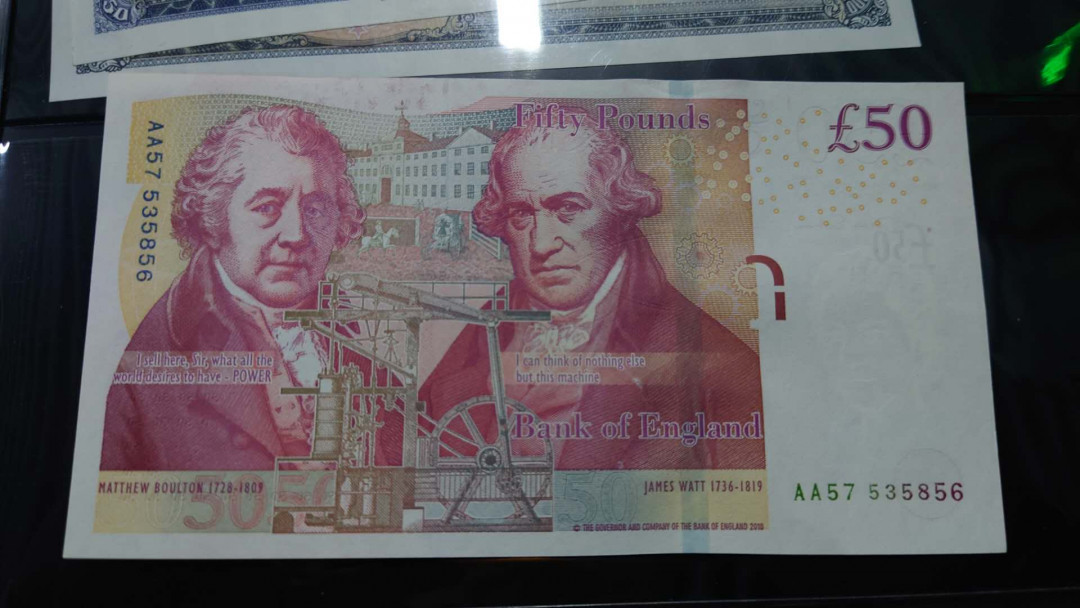 更新完毕【囧羊收藏】精选微拍第20期暨2021年第11期 世界精选货币 2010年英国F序列50镑 首发AA冠稀少 全程无4尾号856 全新绝品