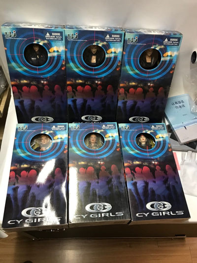 零元拍：BBI 绝版 1/6 CG CYGIRL六款一套，超牛藏品，品相完美 - 零元拍：BBI 绝版 1/6 CG CYGIRL六款一套，超牛藏品，品相完美
