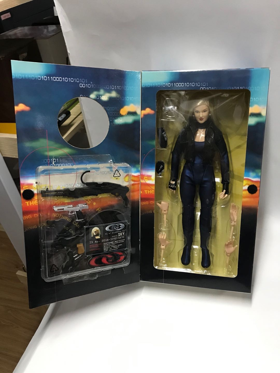 零元拍：BBI 绝版 1/6 CG CYGIRL六款一套，超牛藏品，品相完美