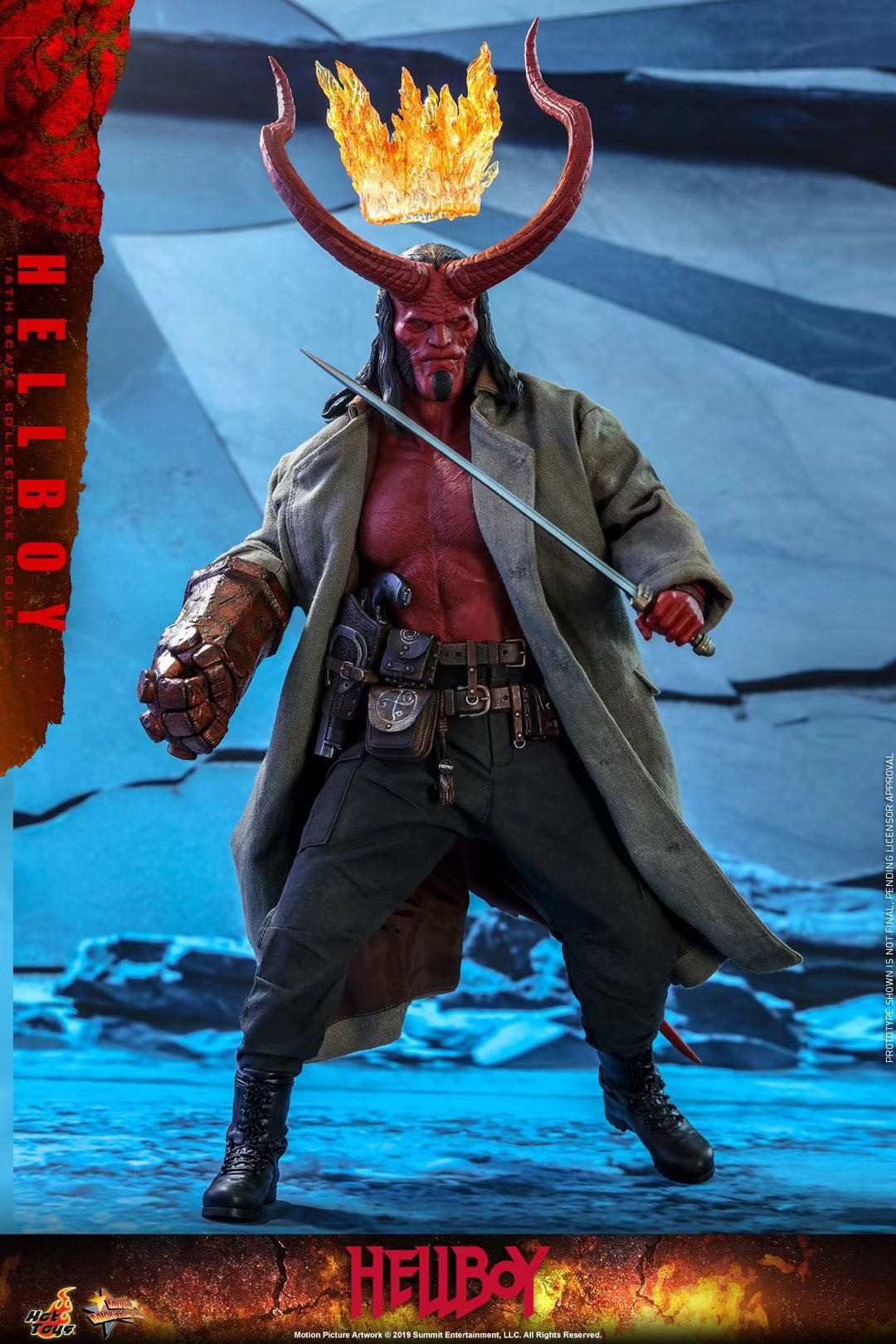 零元拍：HotToys：1/6 MMS527 地狱男爵 血皇后崛起 2019 Hellboy