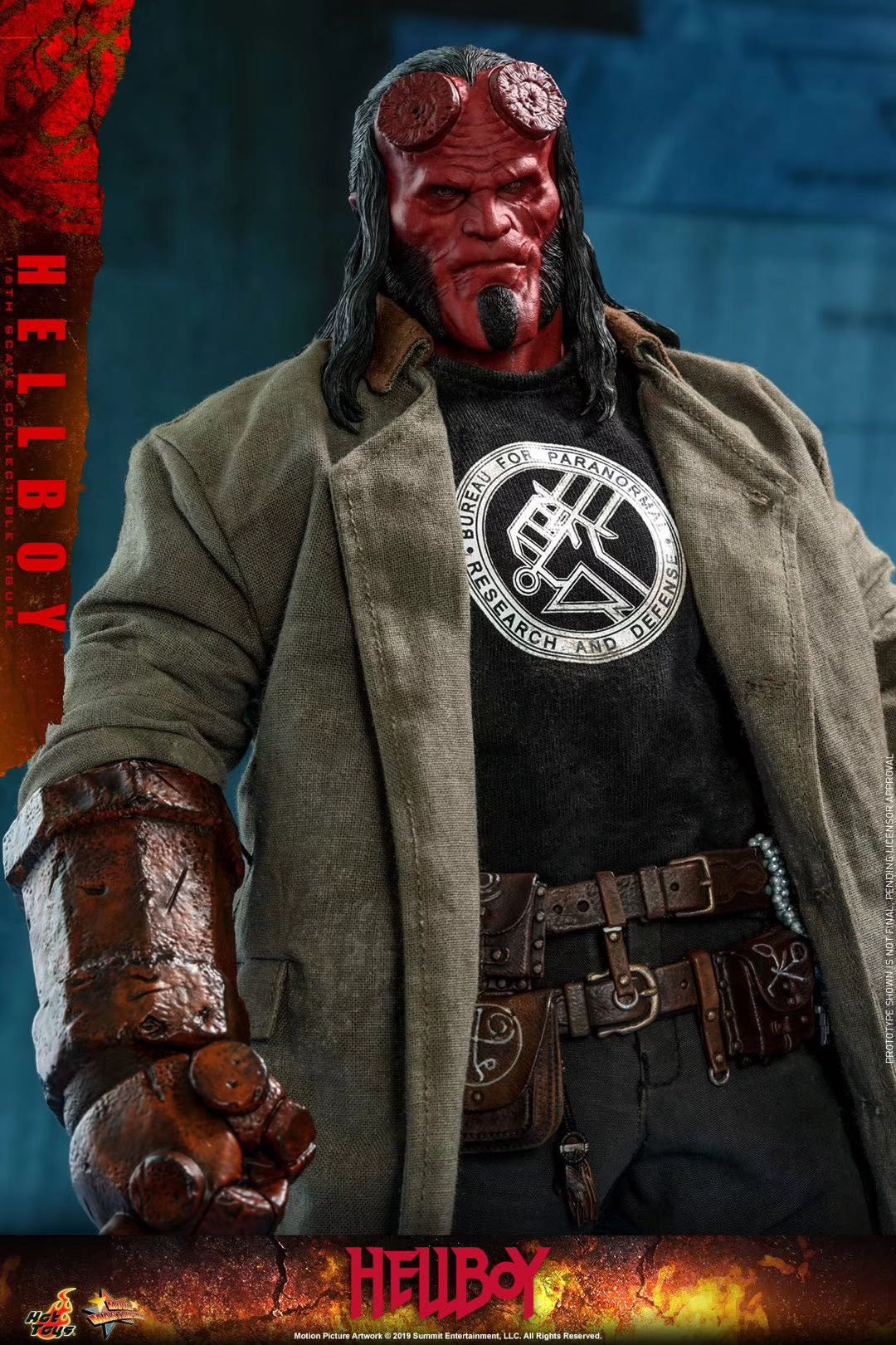零元拍：HotToys：1/6 MMS527 地狱男爵 血皇后崛起 2019 Hellboy