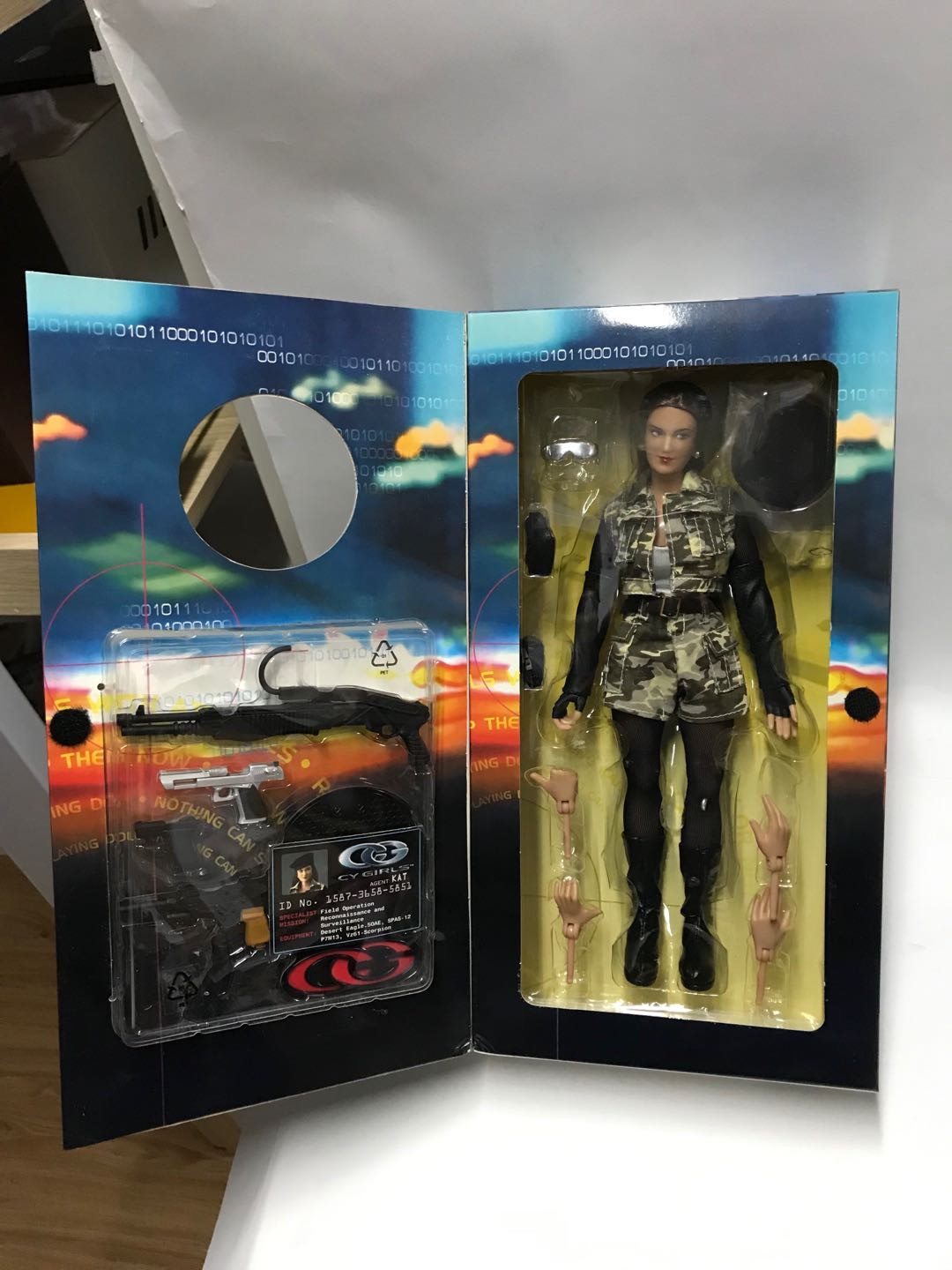 零元拍：BBI 绝版 1/6 CG CYGIRL六款一套，超牛藏品，品相完美