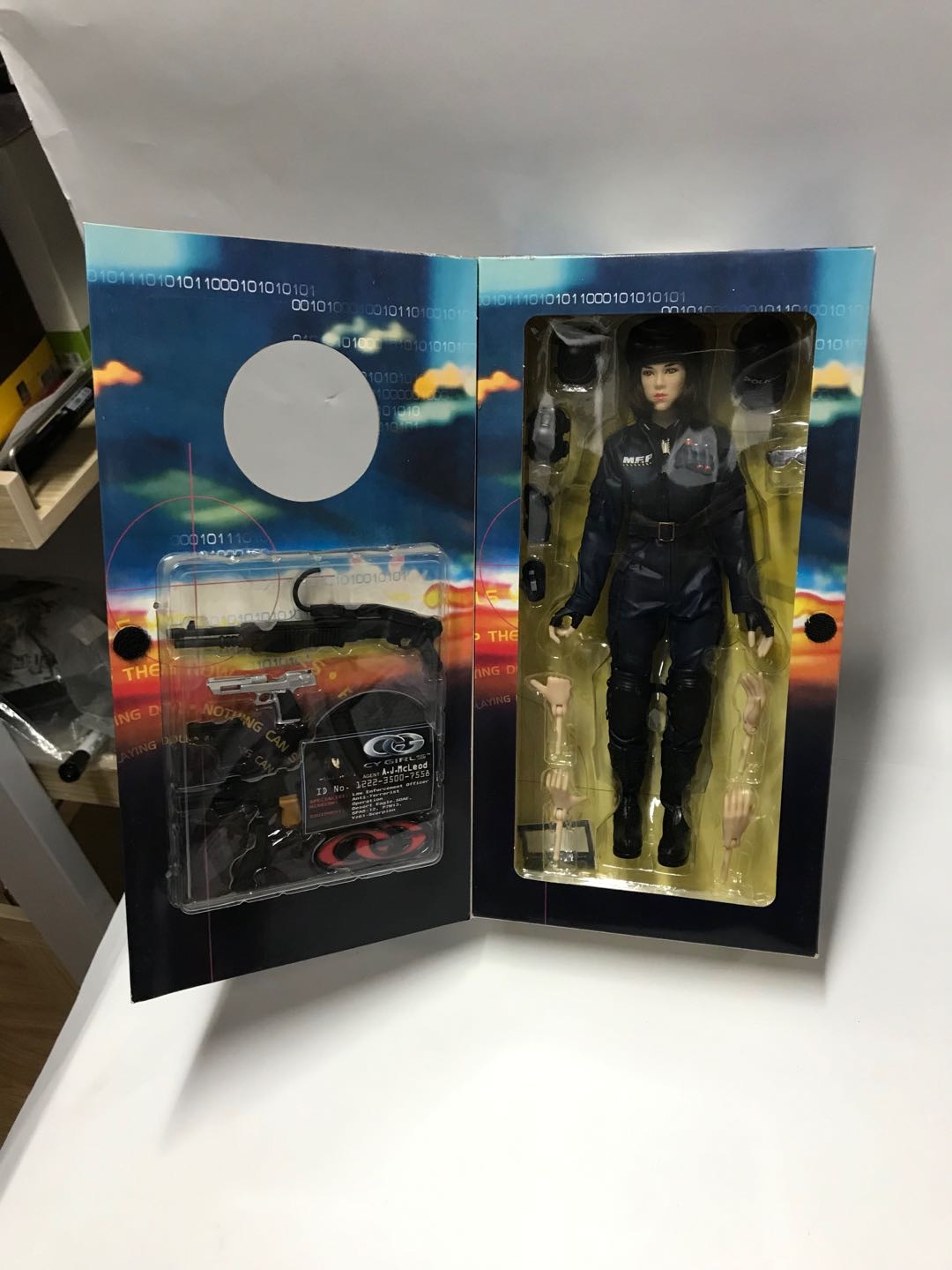 零元拍：BBI 绝版 1/6 CG CYGIRL六款一套，超牛藏品，品相完美