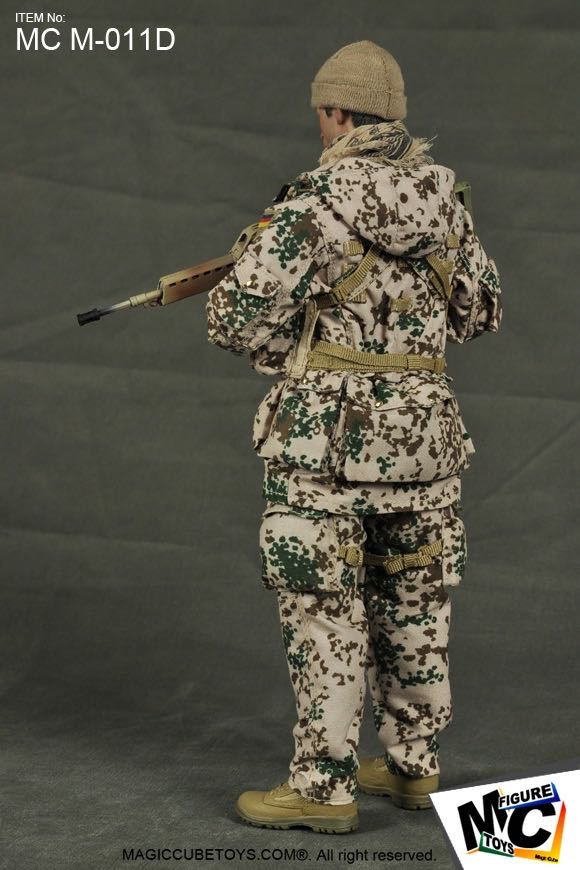 零元拍：MCToys：1/6 德国KSK特种突击队 - 沙漠德斑款