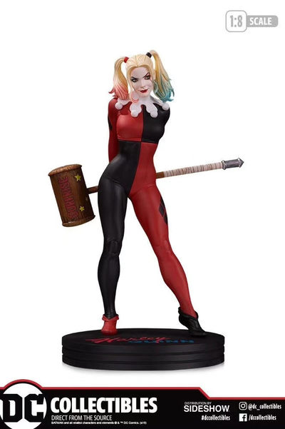 零元拍：SIDESHOW 905602 1/8 DC Comics 小丑女 雕像 - 零元拍：SIDESHOW 905602 1/8 DC Comics 小丑女 雕像