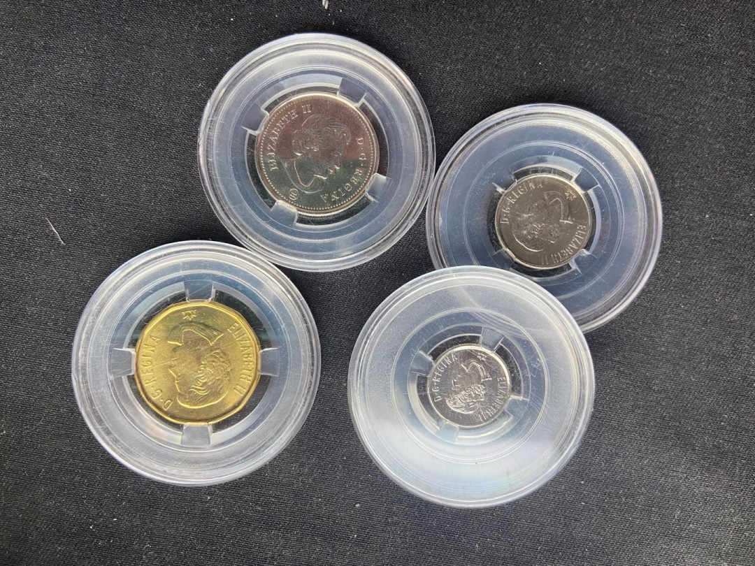 【币观天下】第144场拍卖 【加拿大】纪念币4枚～