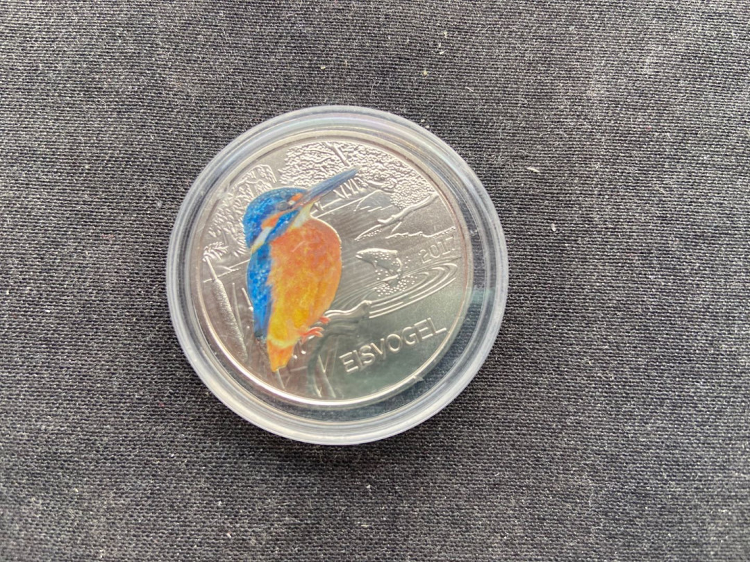 【币观天下】第144场拍卖 【奥地利】夜光翠鸟彩色镍币