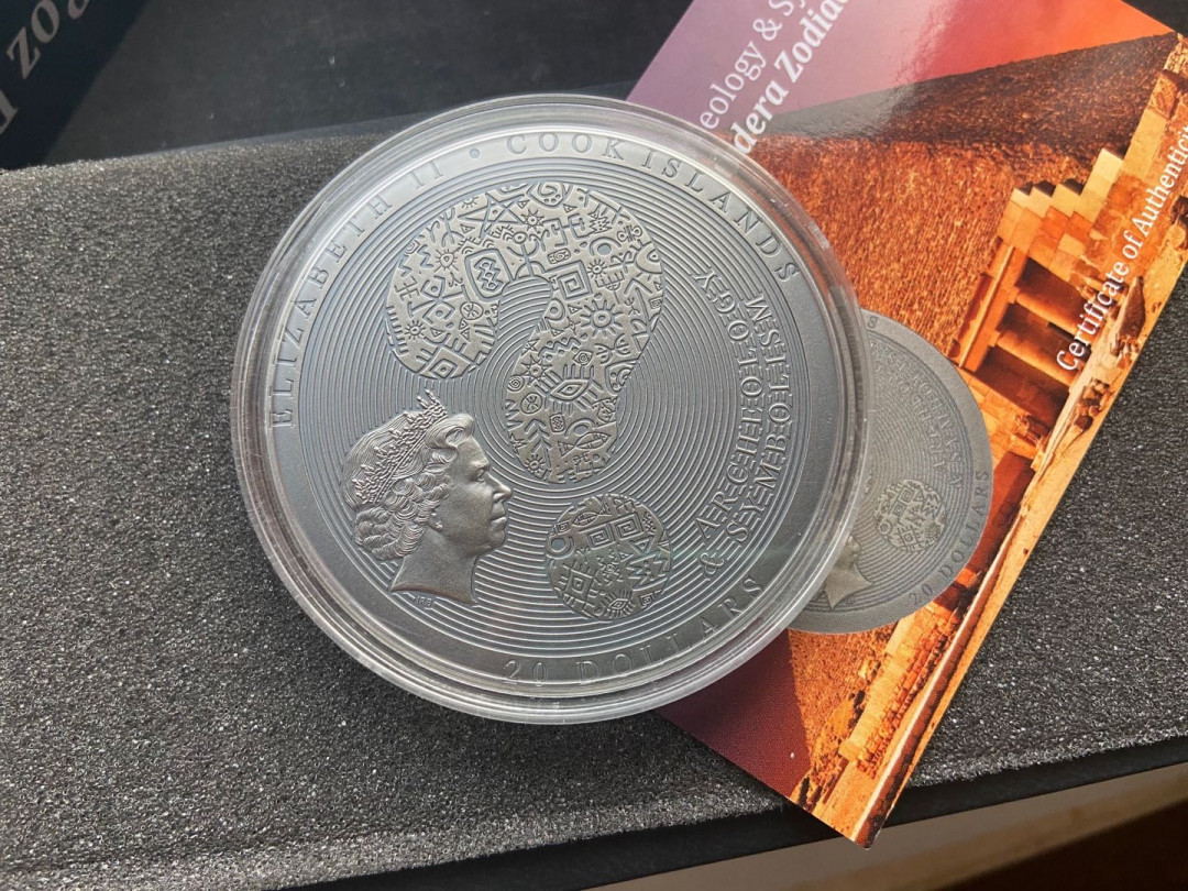 【币观天下】第144场拍卖 【库克】仿古高浮雕系列埃及丹德拉神庙