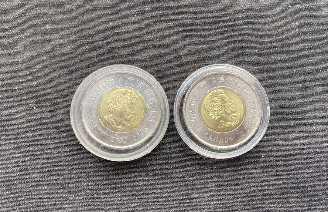 【币观天下】第144场拍卖 【加拿大】二战75周年彩色本色一对秒杀