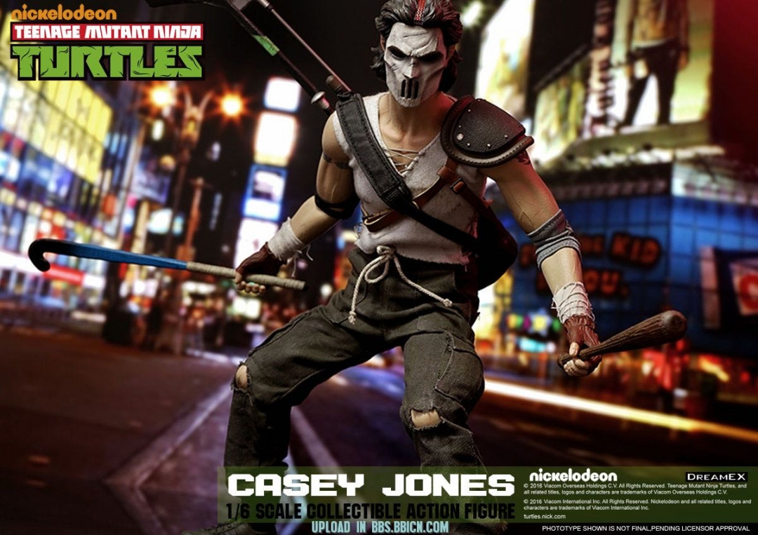 零元拍：DreamEX ： 1/6 忍者神龟系列 - 凯西琼斯/Casey·Jones 面具男
