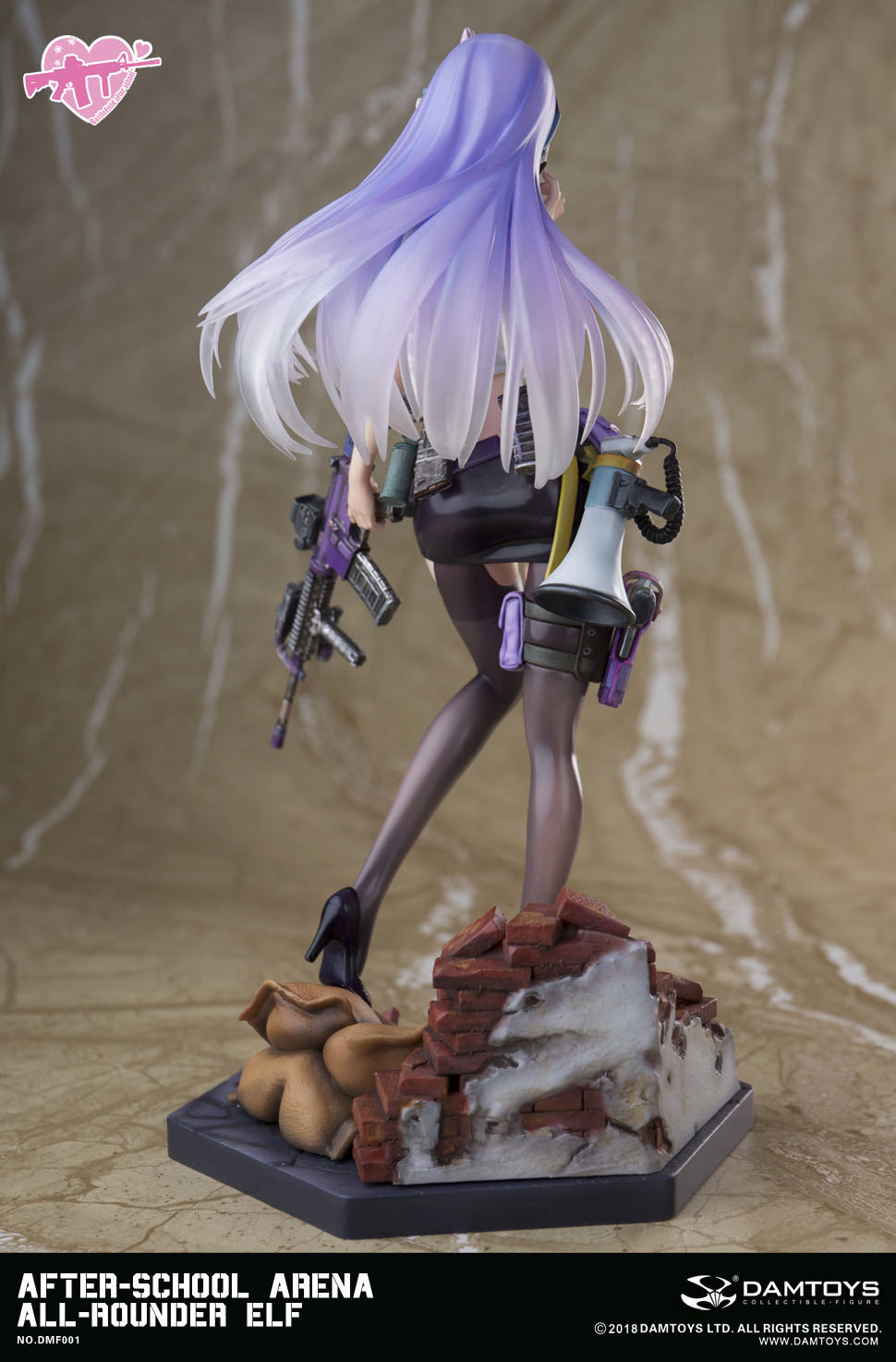 零元拍：DAMtoys ：1/7 课后战场系列 第一弹 - 全局者ELF