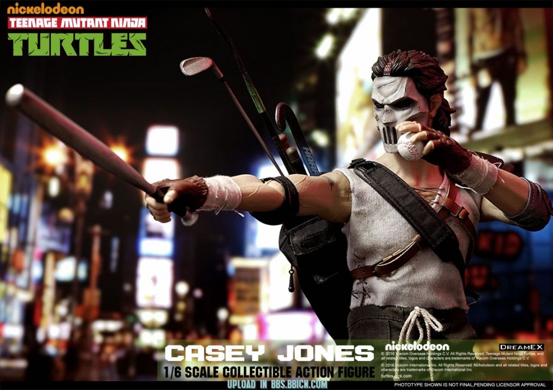 零元拍：DreamEX ： 1/6 忍者神龟系列 - 凯西琼斯/Casey·Jones 面具男