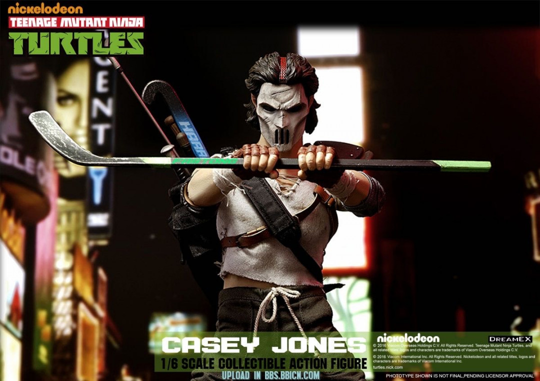 零元拍：DreamEX ： 1/6 忍者神龟系列 - 凯西琼斯/Casey·Jones 面具男