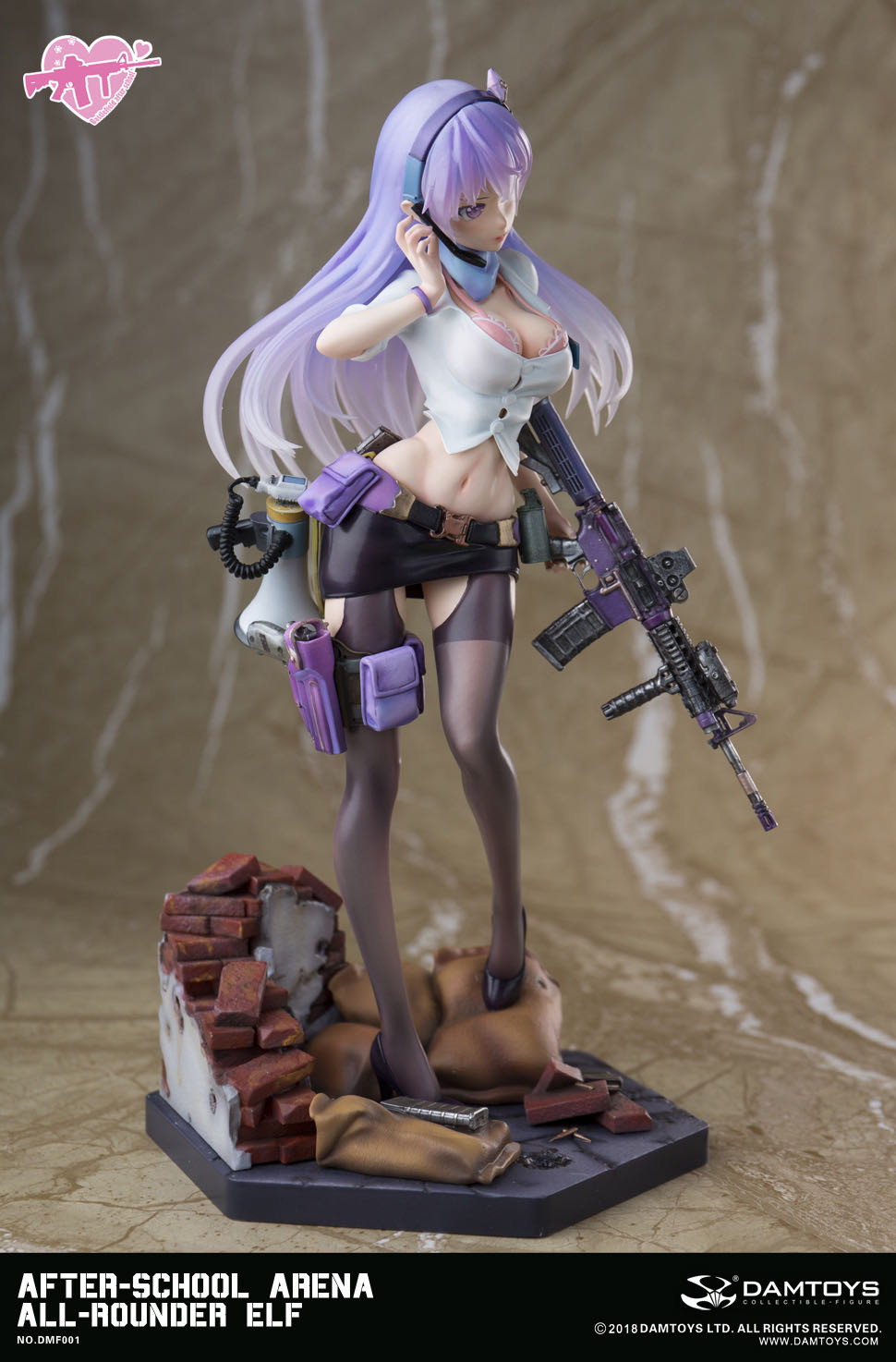 零元拍：DAMtoys ：1/7 课后战场系列 第一弹 - 全局者ELF