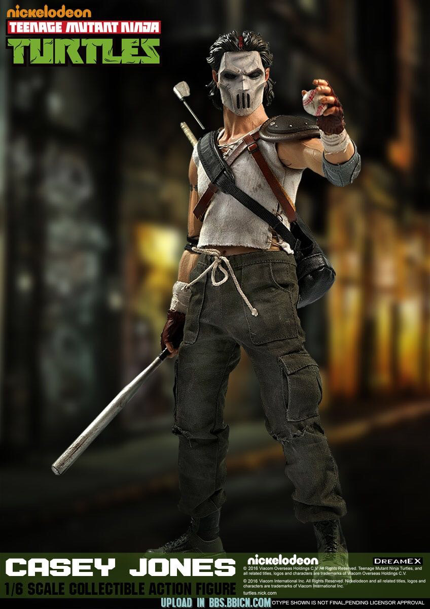 零元拍：DreamEX ： 1/6 忍者神龟系列 - 凯西琼斯/Casey·Jones 面具男